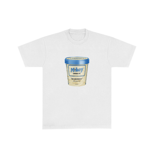 Ice Ice Pint Tee White