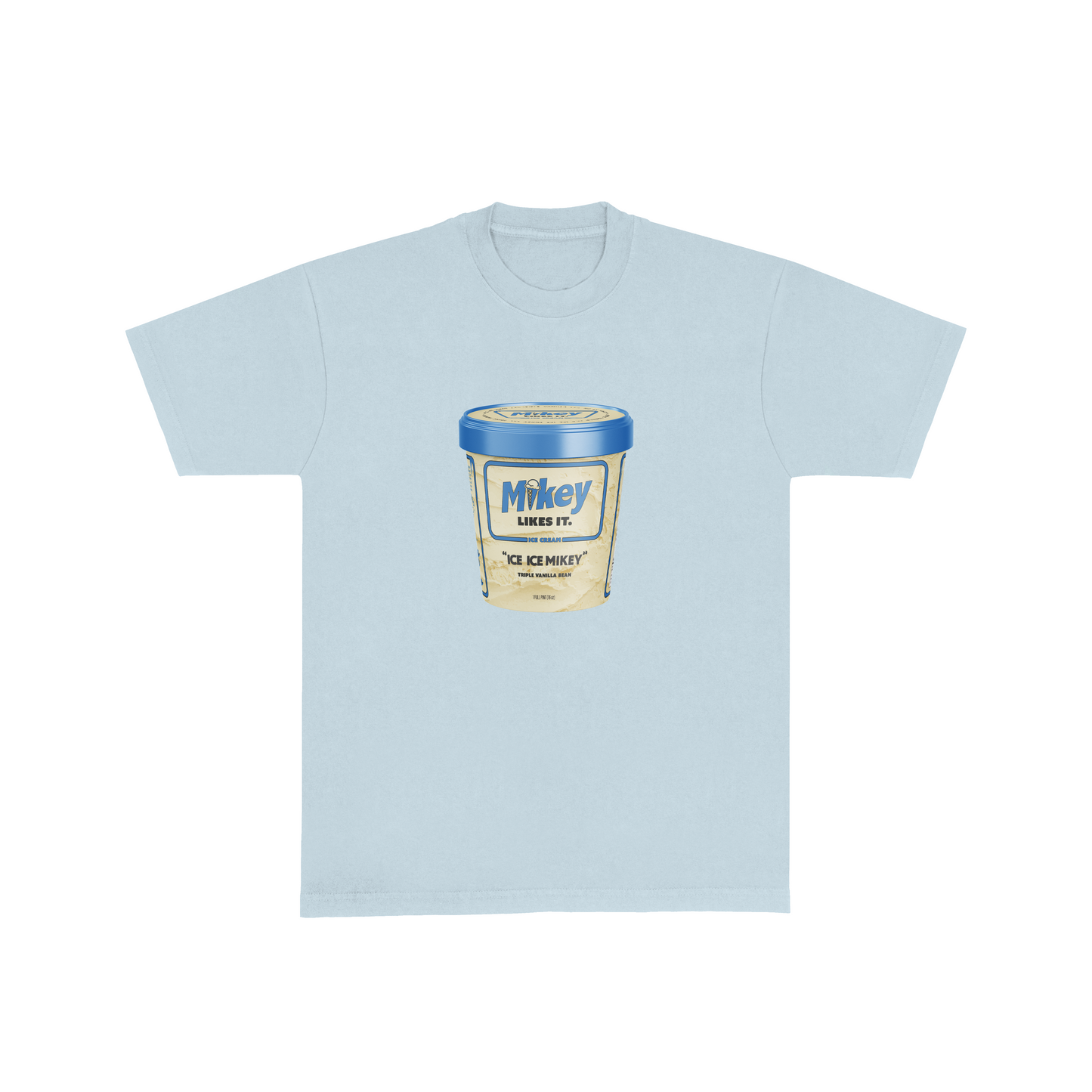 Ice Ice Pint Tee Baby Blue