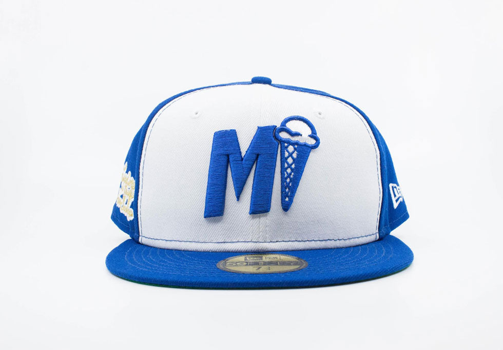 (2 Tone) M Cone Fitted Hat by New Era