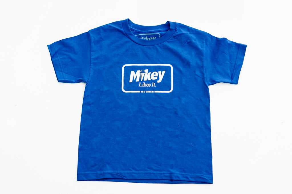 Kids Mikey Likes It Ice Cream Logo Tshirt