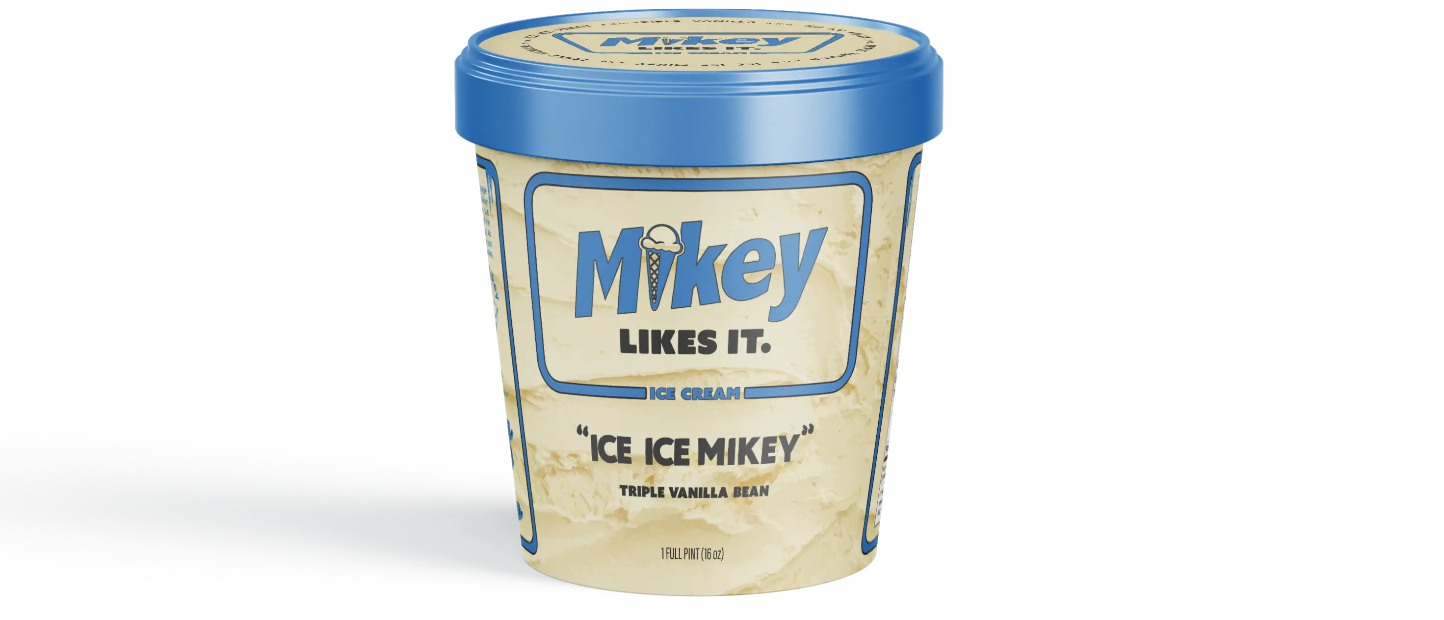 Triple Vanilla Bean Ice Ice Mikey pint